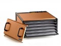 Excalibur deshidrator cu 5 tavi si timer complet din inox Copper