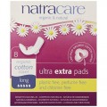 Absorbante ultra extra pentru noapte din bumbac organic