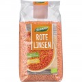Linte rosie boabe bio Dennree 500g