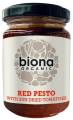 Pesto rosu organic cu rosii uscate la soare 120gr