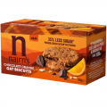 Biscuiti din ovaz integral cu ciocolata si portocala 200g