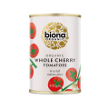 Rosii Cherry organice si intregi in suc de rosii 400gr