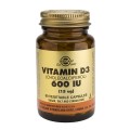 Solgar Vitamin D3 600 IU 60 veg cps 